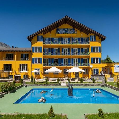 Hostel By Grischalodge Парпан Экстерьер фото