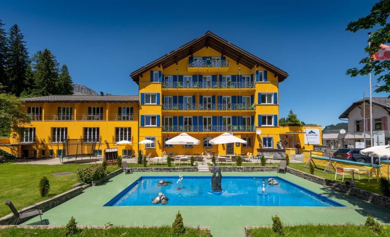 Hostel By Grischalodge Парпан Экстерьер фото